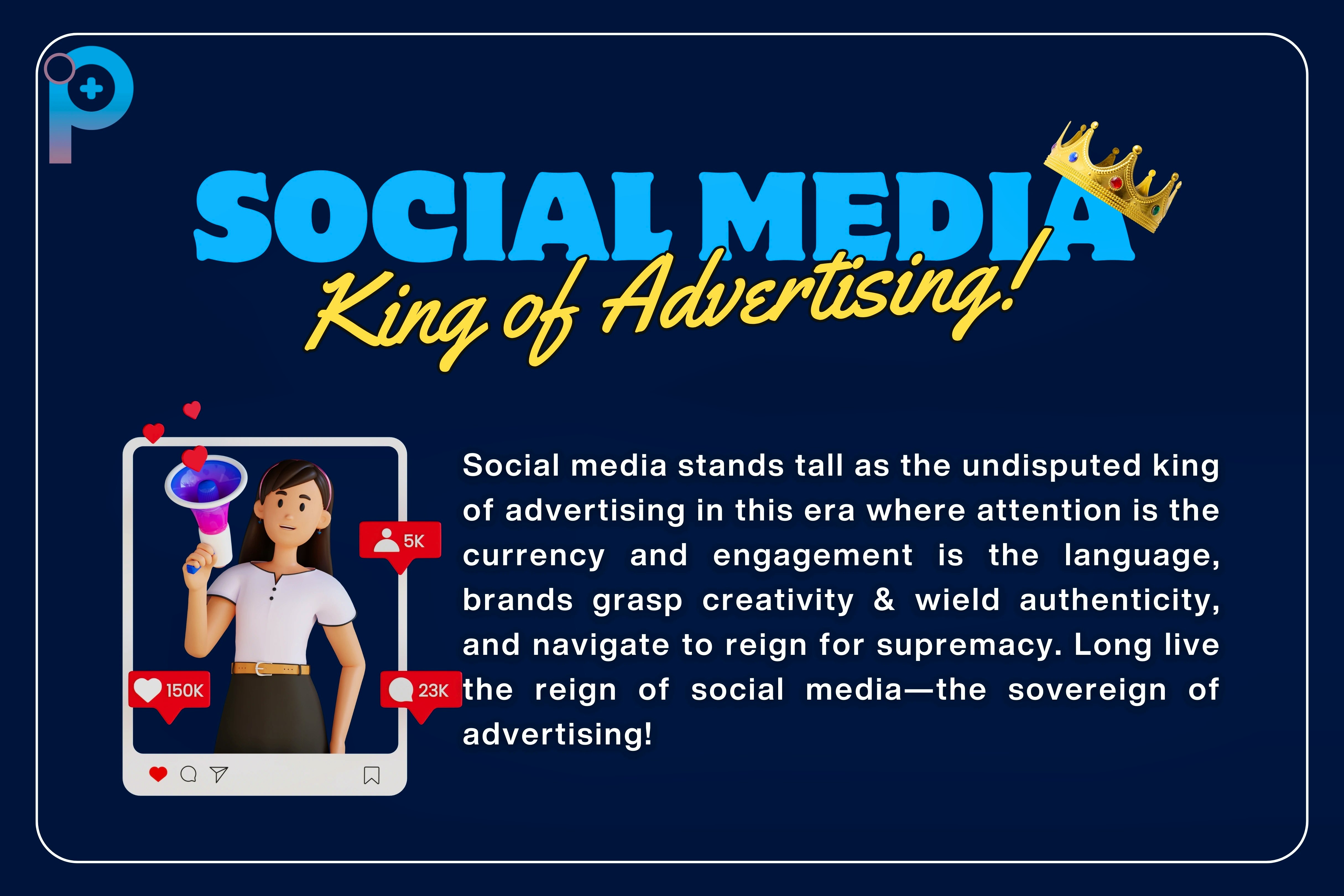 Social Media Ascends to the Throne of Advertising Royalty